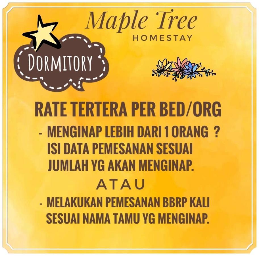 Maple Tree Homestay Maguwo Exteriör bild